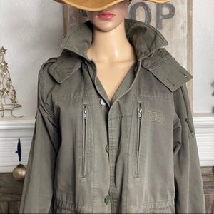 Awesome Men’s Adidas Safety Army Green Cargo Jacket